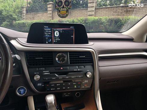 Lexus rx 450 h 2020 синий - фото 16