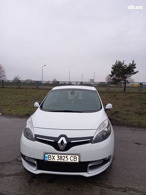 Renault Scenic 2013 белый - фото 4
