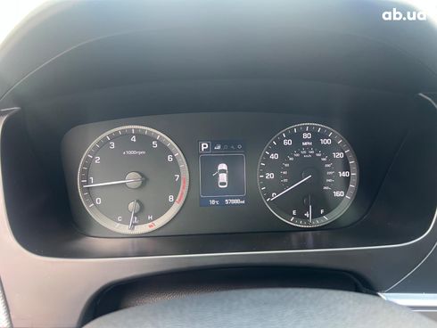 Hyundai Sonata 2015 синий - фото 36