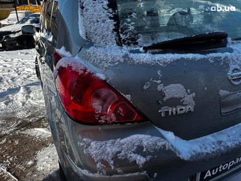 Nissan Tiida 2008 серый - фото 11