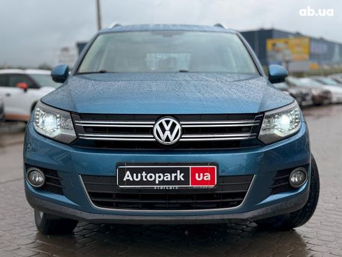 Volkswagen Tiguan 2017 синий - фото 2