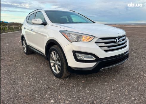 Hyundai Santa Fe 2016 белый - фото 2