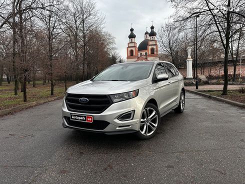Ford Edge 2015 серый - фото 2
