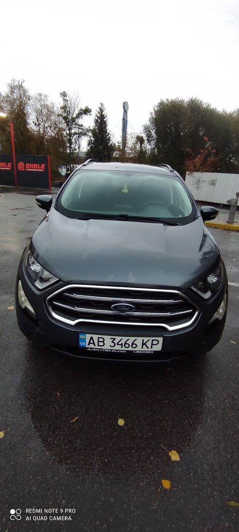 Ford EcoSport 2018 серый - фото 7