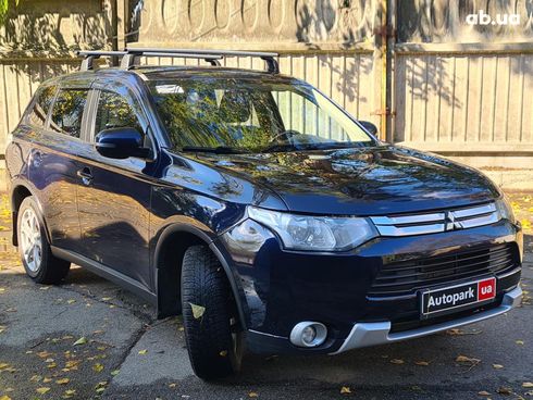 Mitsubishi Outlander 2014 синий - фото 3