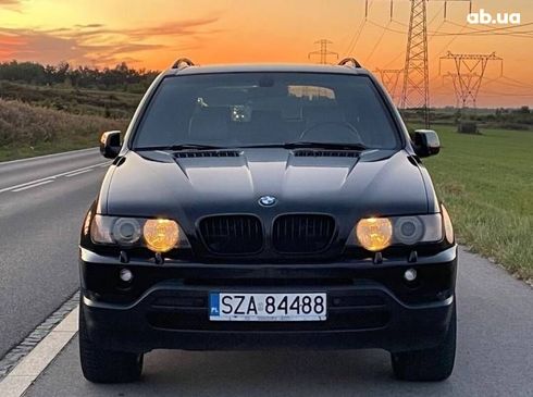 BMW X5 2004 черный - фото 2