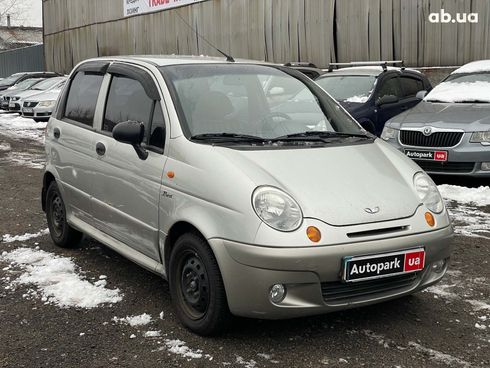 Daewoo Matiz 2008 серый - фото 3