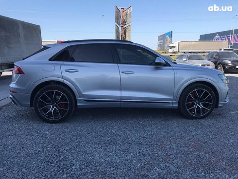 Audi Q8 2019 серый - фото 5