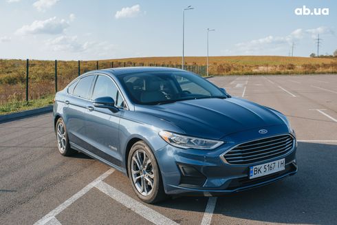 Ford Fusion 2019 синий - фото 4