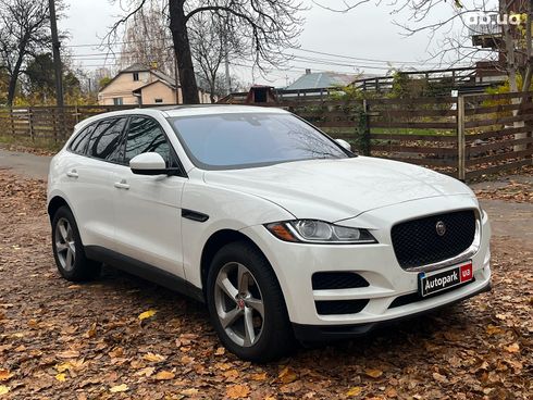 Jaguar F-Pace 2018 белый - фото 3