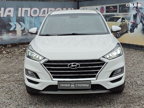 Hyundai Tucson 2018 белый - фото 2