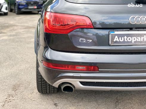 Audi Q7 2013 серый - фото 14