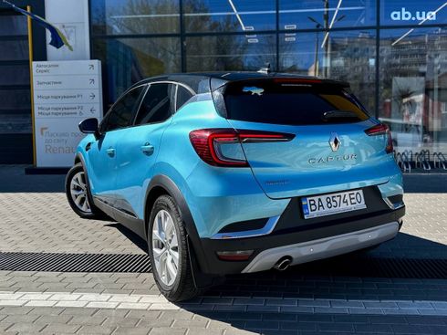 Renault Captur 2022 голубой - фото 3