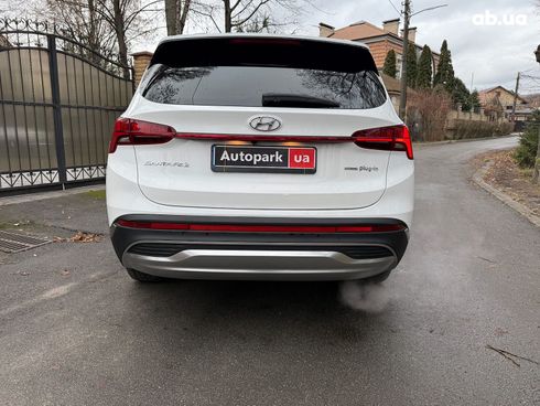 Hyundai Santa Fe 2021 белый - фото 11