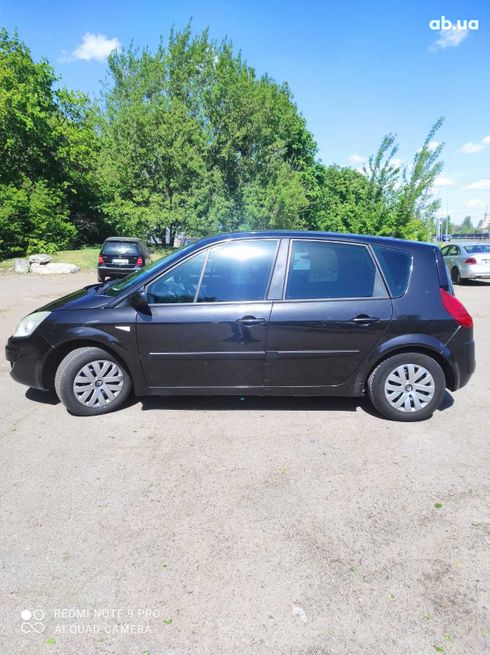 Renault Scenic 2008 черный - фото 4