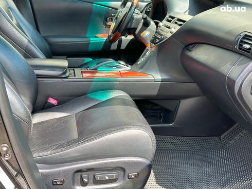 Lexus rx 450 h 2011 черный - фото 22