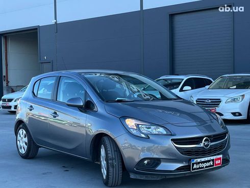 Opel Corsa 2017 серый - фото 3