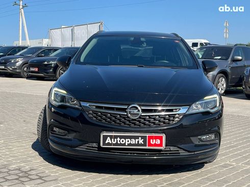 Opel Astra K Hatchback 2017 черный - фото 2