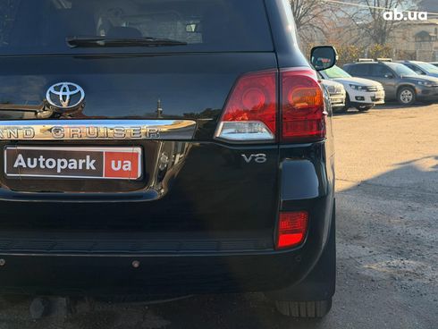 Toyota land cruiser 200 2015 черный - фото 18