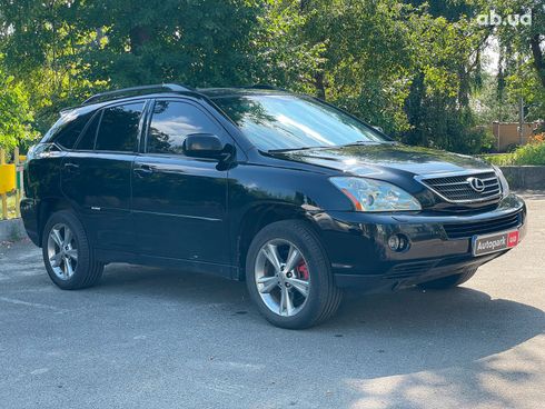 Lexus rx 400 h 2007 черный - фото 3