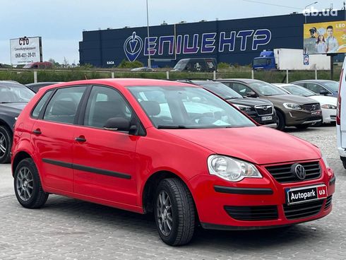 Volkswagen Polo 2008 красный - фото 3