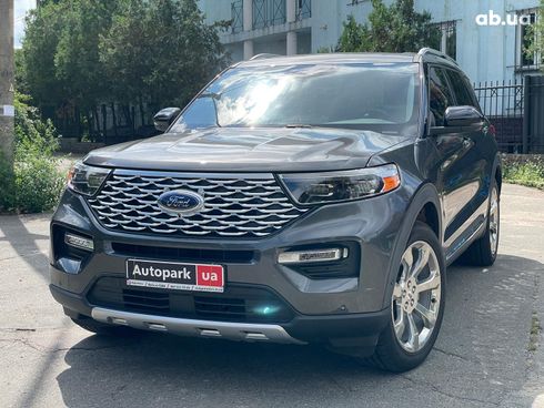 Ford Explorer 2020 серый - фото 2