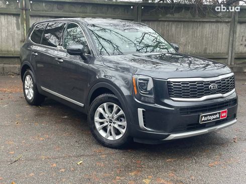 Kia Telluride 2020 серый - фото 3