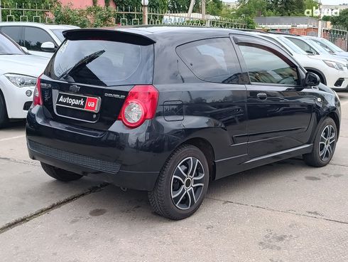 Chevrolet Aveo 2008 черный - фото 7