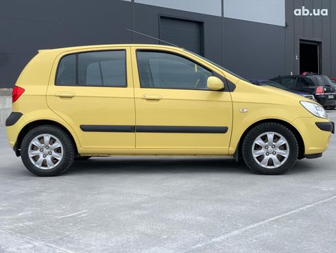 Hyundai Getz 2008 желтый - фото 16