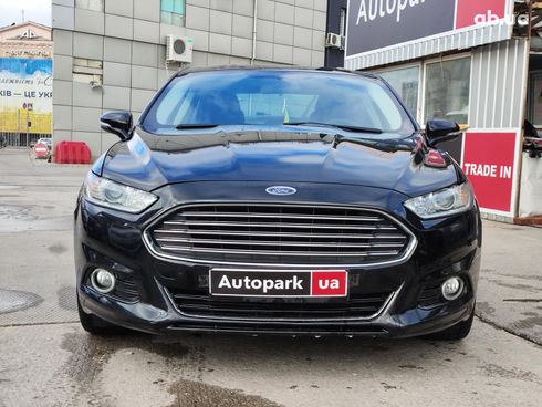 Ford Fusion 2015 черный - фото 2