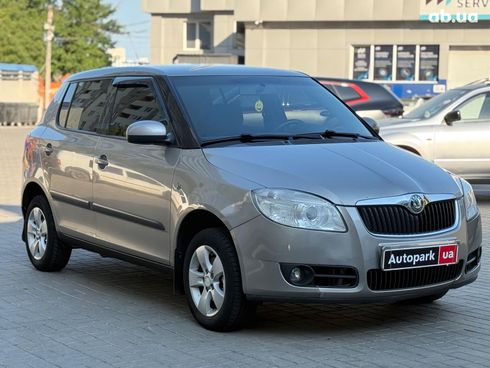 Skoda Fabia 2008 серый - фото 3