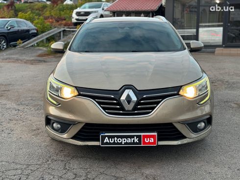 Renault Megane 2017 бежевый - фото 2