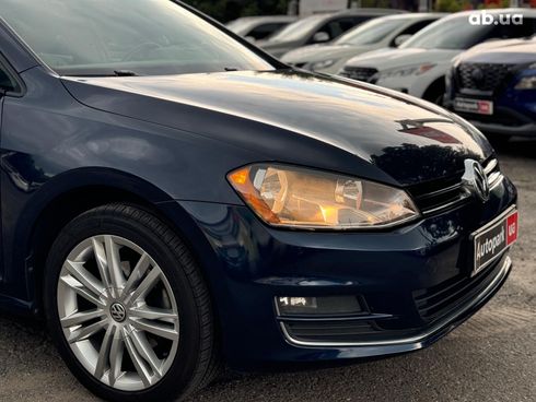 Volkswagen Golf 2015 синий - фото 4