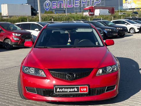 Mazda 6 2006 красный - фото 3