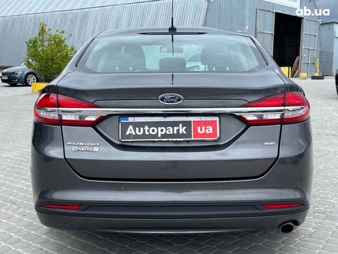 Ford Fusion 2017 серый - фото 7