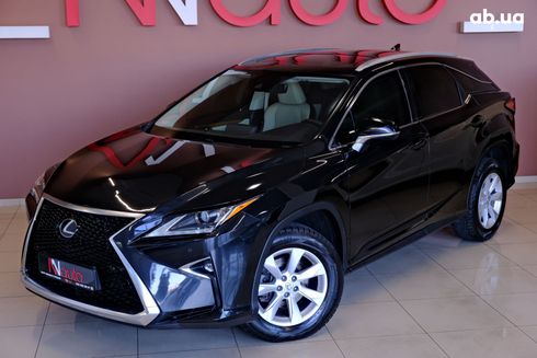 Lexus RX 2017 черный - фото 2
