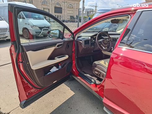Lexus RX 2017 красный - фото 21