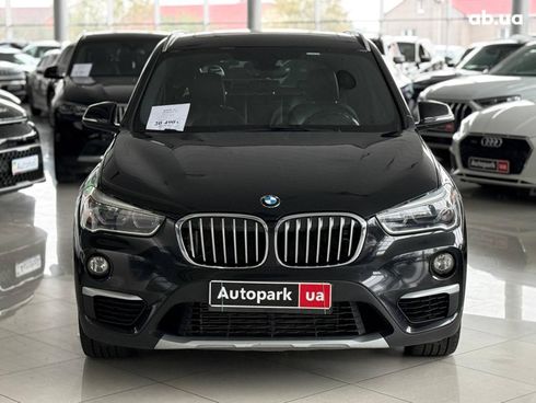 BMW X1 2017 черный - фото 2