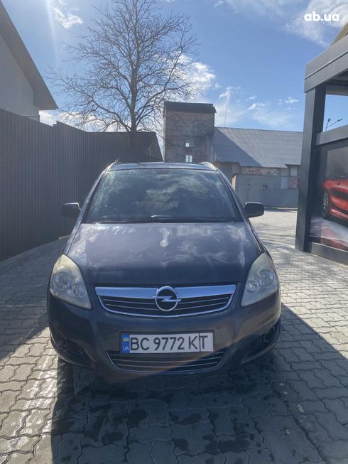 Opel Zafira 2010 синий - фото 4