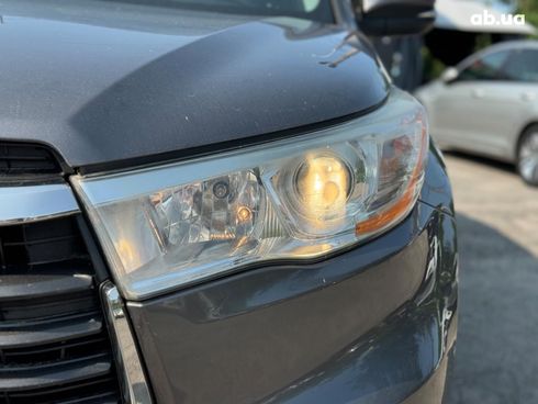 Toyota Highlander 2014 серый - фото 12