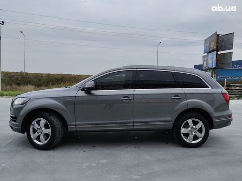 Audi Q7 2014 серый - фото 3