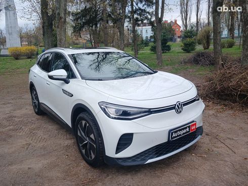 Volkswagen ID.4 Crozz 2022 белый - фото 3