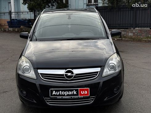Opel Zafira 2009 черный - фото 5