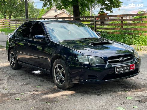 Subaru Legacy 2004 синий - фото 5