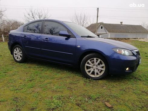 Mazda 3 2007 синий - фото 14