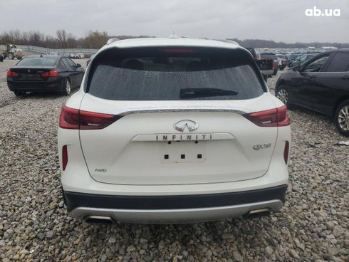 Infiniti QX50 2020 белый - фото 3