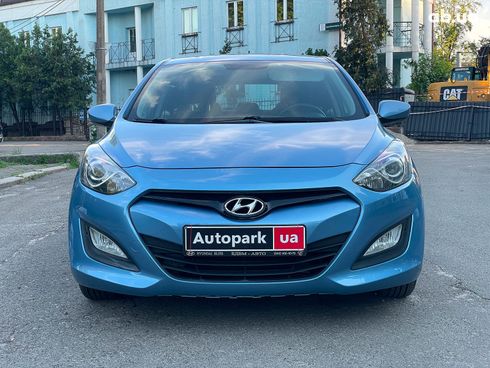 Hyundai i30 2013 синий - фото 2