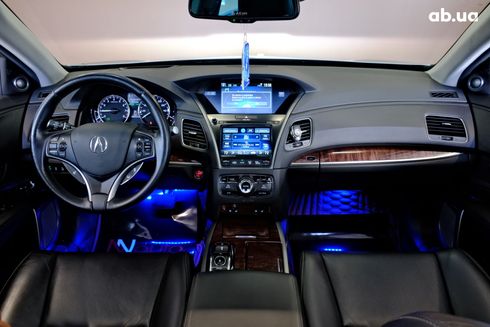 Acura RLX 2017 голубой - фото 6