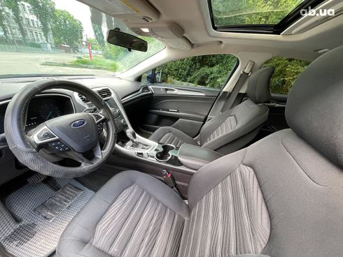 Ford Fusion 2015 синий - фото 19