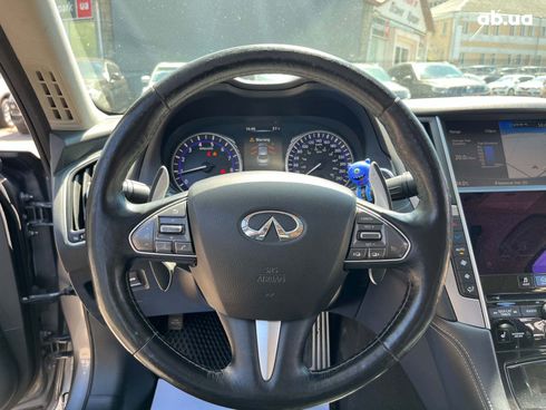 Infiniti Q50 2015 серый - фото 31